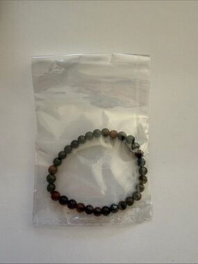 Multi-Color Beaded Stretch Bracelet